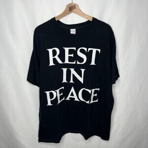Playboi Carti YVL Opium Rest in Peace Die Lit Whole Lotta Red Tour Merch Tee XL